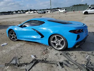 2022 Chevrolet Corvette 1LT with VIN 1G1YA2D42N5119843, listed as a Copart auction lot 41705625 with 45,415 mi miles and Salvage Title. Bid and sale history available at carsss.com. Image 2.