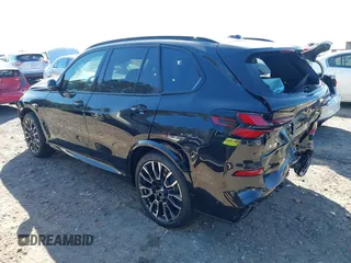 2025 BMW X5 xDrive40i with VIN 5UX23EU04S9Y93875, listed as a IAAI auction lot 41784475 with 1 mi miles. Bid and sale history available at carsss.com. Image 3.