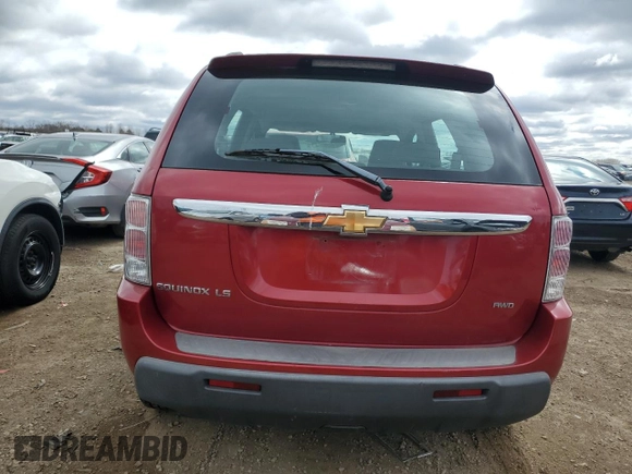 2006 Chevrolet Equinox LS z VIN 2CNDL23F966016004, wystawiony jako Copart lot #52951555 z przebiegiem 97 587 mil mil oraz Czysty tytuł • Clean title. Historia ofert i sprzedaży dostępna na DreamBid. Obrazek 6.