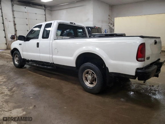 2003 Ford Super Duty F-250 XL with VIN 1FTNX20L63EA76482, listed as a Copart auction lot 83909664 with 128,838 mi miles and Clean Title. Bid and sale history available at carsss.com. Image 2.