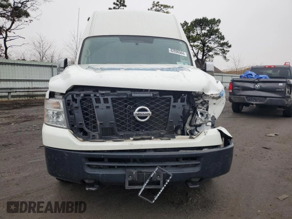 2021 Nissan NV SV with VIN 1N6AF0LY8MN800507, listed as a Copart auction lot 82896564 with 58,295 mi miles and Salvage Title. Bid and sale history available at carsss.com. Image 5.