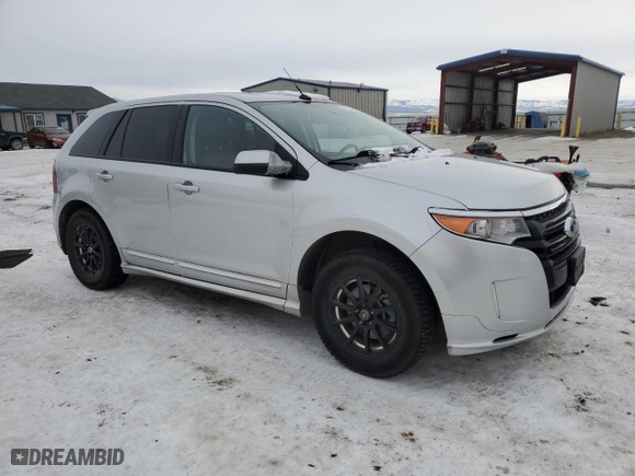 2013 Ford Edge Sport with VIN 2FMDK4AKXDBA60256, listed as a Copart auction lot 89139545 with 110,048 mi miles and Salvage Title. Bid and sale history available at carsss.com. Image 4.