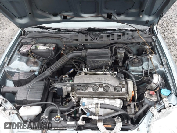 2000 Honda Civic LX with VIN 1HGEJ6677YL000793, listed as a IAAI auction lot 41889317 with 184,766 mi miles. Bid and sale history available at carsss.com. Image 10.