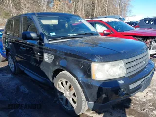 2009 Land Rover Range Rover Sport HSE with VIN SALSK254X9A206629, listed as a IAAI auction lot 41608448 with 207,322 mi miles. Bid and sale history available at carsss.com. Image 1.