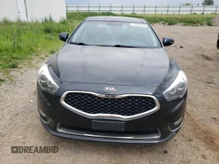 2015 Kia Cadenza Premium with VIN KNALN4D79F5172906, listed as a Copart auction lot 55806954 with 119,588 mi miles and Salvage Title. Bid and sale history available at carsss.com. Image 5.