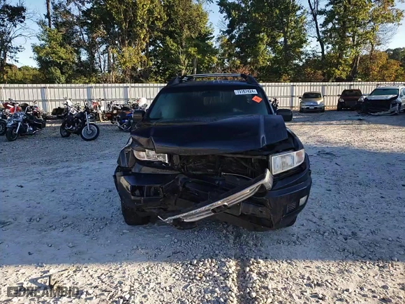 2012 Honda Ridgeline RT with VIN 5FPYK1F21CB458655, listed as a Copart auction lot 73167424 with 134,725 mi miles and Salvage Title. Bid and sale history available at carsss.com. Image 10.