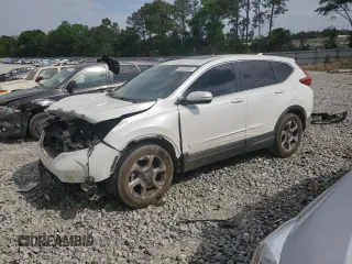 2019 Honda CR-V EX z VIN 7FARW1H55KE006915, wystawiony jako Copart lot #53553935 z przebiegiem 161 918 mil mil oraz Szkoda całkowita • Salvage title. Historia ofert i sprzedaży dostępna na DreamBid. Obrazek 1.