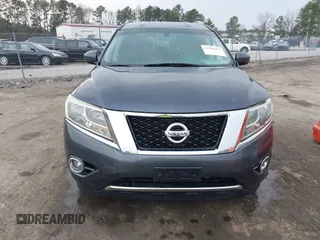 2014 Nissan Pathfinder S with VIN 5N1AR2MM6EC671936, listed as a IAAI auction lot 41680439 with 144,259 mi miles and . Bid and sale history available at DreamBid. Image 12.