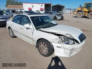 2004 Hyundai Sonata GLS with VIN KMHWF35H34A971076, listed as a IAAI auction lot 41817272 with 125,278 mi miles. Bid and sale history available at carsss.com. Image 1.