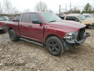 2018 Ram 1500 Express with VIN 1C6RR7FG3JS235192, listed as a Copart auction lot 49101805 with 85,127 mi miles and Salvage Title. Bid and sale history available at carsss.com. Image 4.
