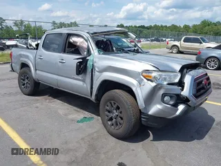 2020 Toyota Tacoma SR5 with VIN 3TMAZ5CNXLM135065, listed as a IAAI auction lot 42514146 with 81,418 mi miles and . Bid and sale history available at DreamBid. Image 1.