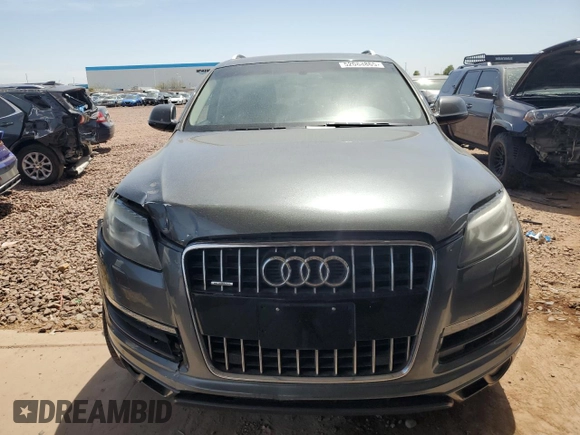 2013 Audi Q7 3.0T Premium Plus with VIN WA1LGAFE0DD000932, listed as a Copart auction lot 52068865 with 128,046 mi miles and Salvage Title. Bid and sale history available at carsss.com. Image 5.