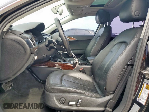 2016 Audi A6 Premium Plus with VIN WAUFGAFC0GN002774, listed as a Copart auction lot 52775355 with 140,188 mi miles and Salvage Title. Bid and sale history available at DreamBid. Image 7.