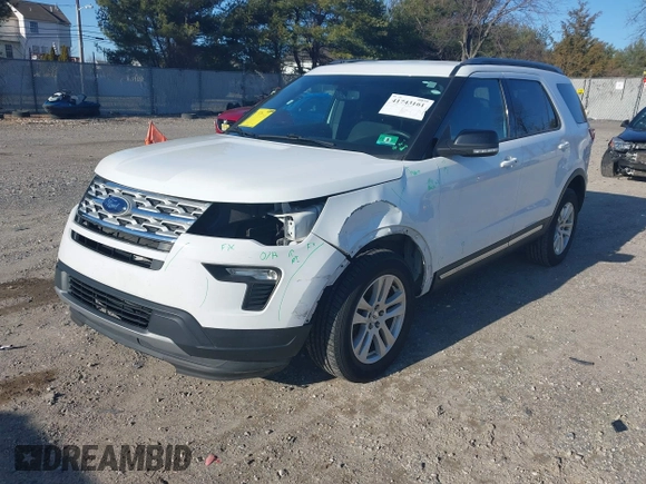 2018 Ford Explorer XLT z VIN 1FM5K8D87JGC51102, wystawiony jako IAAI lot #41743161 z przebiegiem 91 220 mil mil oraz . Historia ofert i sprzedaży dostępna na DreamBid. Obrazek 2.