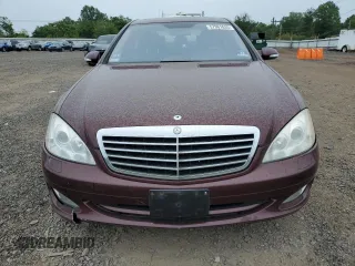 2008 Mercedes-Benz S 550 with VIN WDDNG86X98A194012, listed as a Copart auction lot 57961635 with 158,747 mi miles and Salvage title. Bid and sale history available at DreamBid. Image 5.