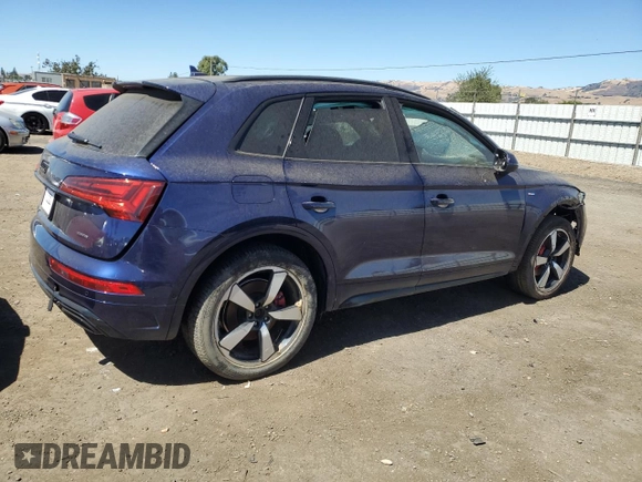 2024 Audi Q5 S line Prestige with VIN WA1FAAFYXR2023520, listed as a Copart auction lot 66072834 with Not provided miles and Non repairable. Bid and sale history available at DreamBid. Image 3.