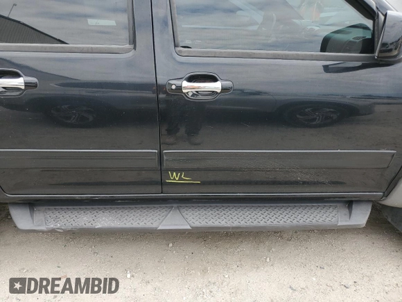 2010 GMC Canyon SLE1 with VIN 1GTJTCDE0A8136926, listed as a Copart auction lot 76193164 with 214,608 mi miles and Salvage title. Bid and sale history available at DreamBid. Image 12.