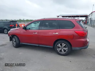 2017 Nissan Pathfinder S with VIN 5N1DR2MNXHC696400, listed as a IAAI auction lot 41968662 with 129,107 mi miles and . Bid and sale history available at DreamBid. Image 13.