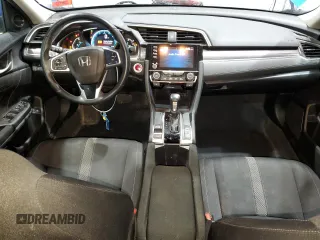 2021 Honda Civic Sedan EX with VIN 19XFC1F35ME004468, listed as a Copart auction lot 50007475 with 52,777 mi miles and Salvage Title. Bid and sale history available at carsss.com. Image 8.