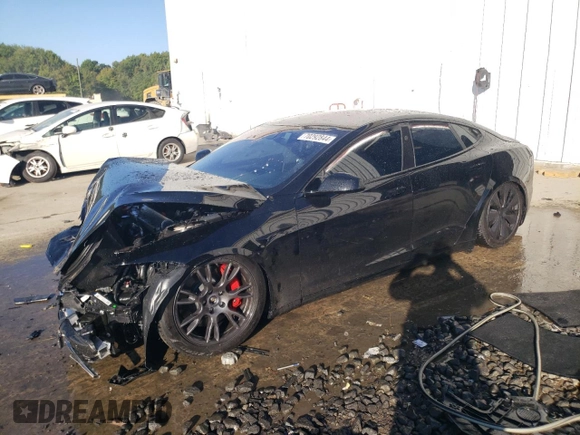 2023 Tesla Model S Plaid с VIN 5YJSA1E63PF524294, выставлен на аукционе Copart как лот 70292844 с пробегом Не указан миль и Списание • Salvage title. История ставок и продаж доступна на DreamBid. Изображение 1.