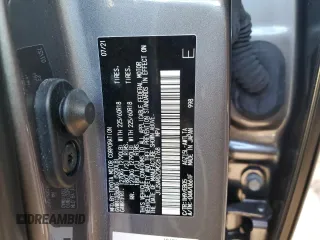 2021 Lexus NX with VIN JTJSARDZ2M2261768, listed as a Copart auction lot 43656645 with 20,997 mi miles and Salvage Title. Bid and sale history available at carsss.com. Image 12.
