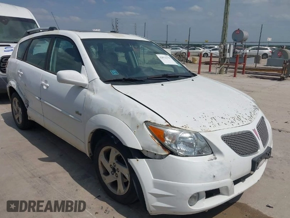 2007 Pontiac Vibe with VIN 5Y2SL65867Z405027, listed as a IAAI auction lot 42076178 with 191,760 mi miles. Bid and sale history available at carsss.com. Image 1.