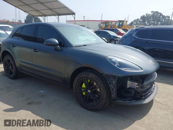 2021 Porsche Macan with VIN WP1AA2A55MLB14375, listed as a IAAI auction lot 42451578 with 48,930 mi miles and . Bid and sale history available at DreamBid. Image 1.