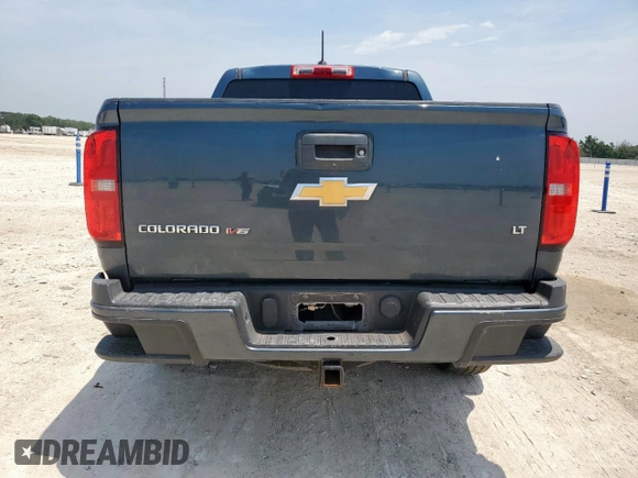 2020 Chevrolet Colorado 4WD LT with VIN 1GCGTCEN2L1102779, listed as a Copart auction lot 57091205 with 95,150 mi miles and Salvage title. Bid and sale history available at DreamBid. Image 6.