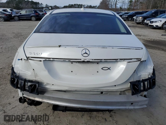 2020 Mercedes-Benz S-Class S 560 with VIN WDDUG8DB3LA524349, listed as a Copart auction lot 44737185 with 55,924 mi miles and Salvage Title. Bid and sale history available at carsss.com. Image 6.