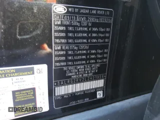 2020 Land Rover Discovery SE with VIN SALRG2RV2L2421958, listed as a Copart auction lot 76916524 with 62,478 mi miles and Clean Title. Bid and sale history available at DreamBid. Image 13.