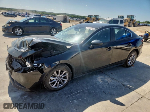 2021 Mazda 3 S with VIN JM1BPAAL1M1303601, listed as a Copart auction lot 63101125 with 82,041 mi miles and Salvage title. Bid and sale history available at DreamBid. Image 1.