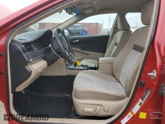 2012 Toyota Camry L with VIN 4T4BF1FK8CR267178, listed as a Copart auction lot 50821945 with 58,131 mi miles and Salvage Title. Bid and sale history available at carsss.com. Image 7.