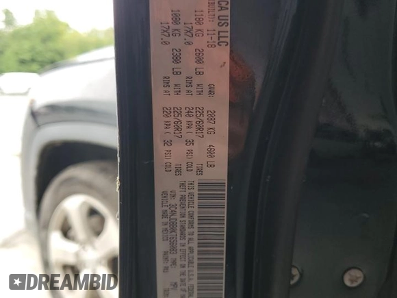2019 Jeep Compass Latitude z VIN 3C4NJDBB0KT656083, wystawiony jako Copart lot #65790644 z przebiegiem Nie podano mil oraz Nie do naprawy • Non repairable. Historia ofert i sprzedaży dostępna na DreamBid. Obrazek 14.