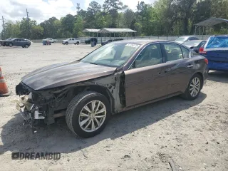 2015 Infiniti Q50 Premium z VIN JN1BV7AP2FM353875, wystawiony jako Copart lot #51768175 z przebiegiem 147 207 mil mil oraz Szkoda całkowita • Salvage title. Historia ofert i sprzedaży dostępna na DreamBid. Obrazek 1.