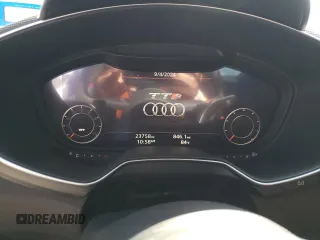 2022 Audi TTS z VIN TRUA1AFV8N1002984, wystawiony jako Copart lot #69760994 z przebiegiem 23 758 mil mil oraz Szkody całkowita. Historia ofert i sprzedaży dostępna na DreamBid. Obrazek 9.