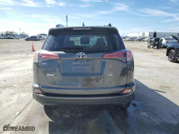 2018 Toyota RAV4 LE with VIN JTMZFREVXJJ726510, listed as a Copart auction lot 42777265 with 69,321 mi miles and Salvage Title. Bid and sale history available at carsss.com. Image 6.