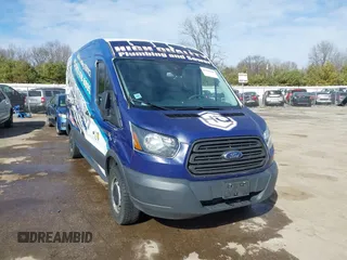 2017 Ford Transit with VIN 1FTYR2CM1HKB20585, listed as a IAAI auction lot 41769400 with Not Provided miles. Bid and sale history available at carsss.com. Image 1.
