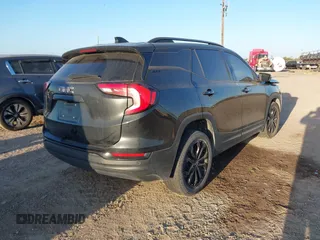 2021 GMC Terrain SLT with VIN 3GKALPEV6ML345507, listed as a IAAI auction lot 42020161 with 53,414 mi miles and . Bid and sale history available at DreamBid. Image 4.