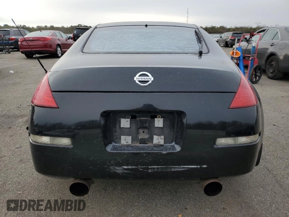 2004 Nissan 350Z Touring with VIN JN1AZ34D84T162054, listed as a Copart auction lot 88550725 with 116,152 mi miles and Salvage Title. Bid and sale history available at carsss.com. Image 6.