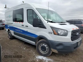2016 Ford Transit XL with VIN 1FBAX2CM1GKB24727, listed as a Copart auction lot 84914324 with 189,970 mi miles and Salvage Title. Bid and sale history available at DreamBid. Image 4.