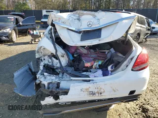 2016 Mercedes-Benz C 300 with VIN 55SWF4JB8GU149038, listed as a Copart auction lot 49835155 with 138,024 mi miles and Salvage Title. Bid and sale history available at carsss.com. Image 6.