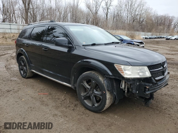2018 Dodge Journey Crossroad with VIN 3C4PDDGGXJT387514, listed as a Copart auction lot 50145295 with 128,625 mi miles and Clean Title. Bid and sale history available at DreamBid. Image 4.