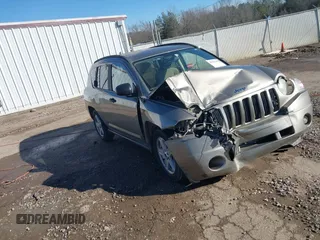 2007 Jeep Compass Sport with VIN 1J8FT47087D363592, listed as a IAAI auction lot 41391452 with 145,833 mi miles. Bid and sale history available at carsss.com. Image 1.
