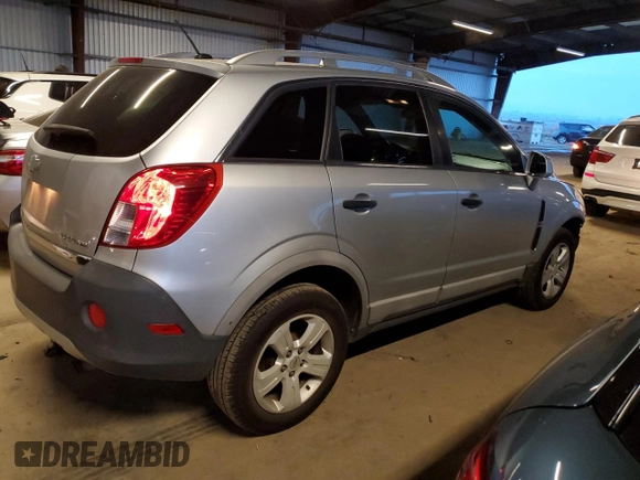 2013 Chevrolet Captiva Sport LS with VIN 3GNAL2EK0DS586867, listed as a Copart auction lot 84714444 with 80,469 mi miles and Salvage Title. Bid and sale history available at DreamBid. Image 3.