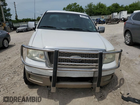 2004 Ford F-150 XLT with VIN 1FTPW14554KC27784, listed as a Copart auction lot 60741985 with 3,163 mi miles and Salvage title. Bid and sale history available at DreamBid. Image 5.