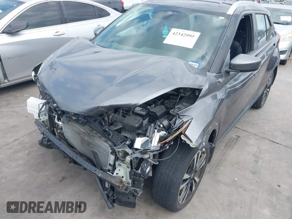 2020 Nissan Kicks SV с VIN 3N1CP5CV2LL487189, выставлен на аукционе IAAI как лот 42342995 с пробегом 21 983 миль миль и . История ставок и продаж доступна на DreamBid. Изображение 6.