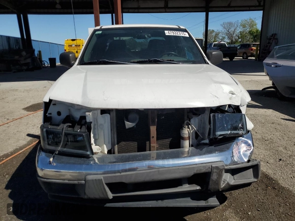 2004 GMC Canyon 1SB SLE Z85 with VIN 1GTCS136748167847, listed as a Copart auction lot 47932315 with 319,468 mi miles and Salvage Title. Bid and sale history available at carsss.com. Image 5.