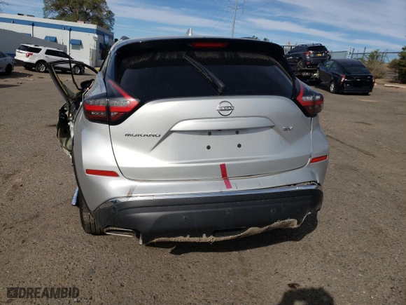 2023 Nissan Murano SV with VIN 5N1AZ2BJXPC133543, listed as a Copart auction lot 84160844 with 0 mi miles and Clean Title. Bid and sale history available at carsss.com. Image 6.