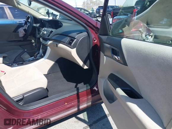 2013 Honda Accord LX z VIN 1HGCR2F39DA140100, wystawiony jako IAAI lot #41872846 z przebiegiem 160 088 mil mil oraz . Historia ofert i sprzedaży dostępna na DreamBid. Obrazek 5.