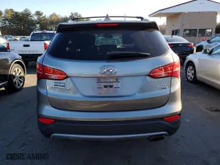 2013 Hyundai Santa Fe Sport with VIN 5XYZUDLB2DG020962, listed as a Copart auction lot 46402215 with 185,213 mi miles and Salvage Title. Bid and sale history available at carsss.com. Image 6.